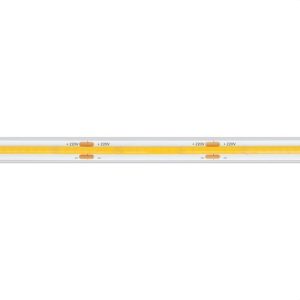 Tira LED 220V 12W COB 240d 3000K 8mm IP65