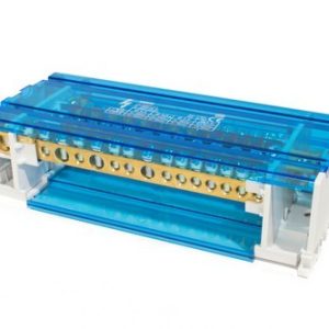Bloque repartidor tetrapolar E-2x35mm² S-2x25 + 7x6mm² 125A 500V