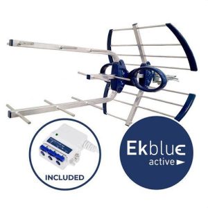 Antena UHF 694MHz Activa conector F.G: 38dB embalaje individual incluye F.A