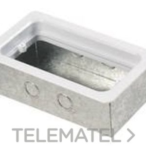 Caja metálica BETA para empotrar pared con aro
