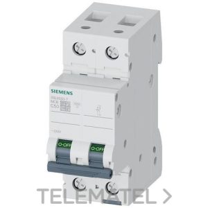 Automático magnetotérmico 230V 6kA 1 polo + neutro C 50A