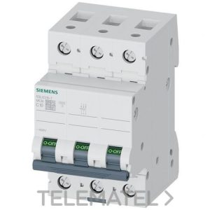 Automático magnetotérmico 400V 6kA 3 polos C 10A