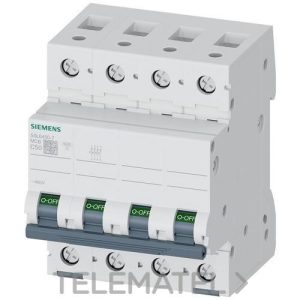 Automático magnetotérmico 400V 6kA 4 polos C 50A