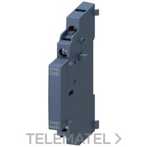 Bloque contacto lateral 2NA lateral para interruptor S00/S0 tornillo