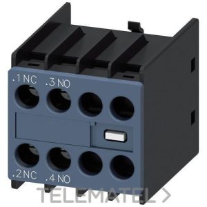 Contacto auxiliar 1NA+1NC S00-S0 tornillo