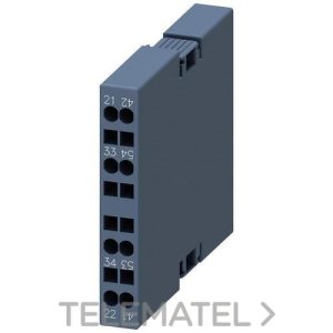 Contacto auxiliar lateral 1NA+1NC S00 resorte