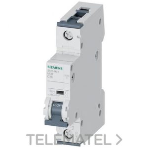 Interruptor automático 70 10kA curva-C 1 polo 16A
