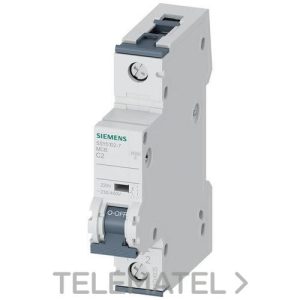 Interruptor automático 70 10kA curva-C 1 polo 2A