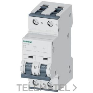 Interruptor automático 70 6kA curva-C 2 polos 16A