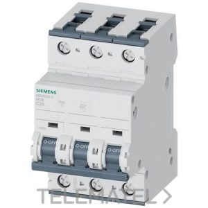 Interruptor automático 70 6kA curva-C 3 polos 20A