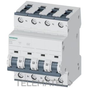 Interruptor automático 70 6kA curva-C 4 polos 25A