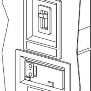 Marco protección puerta A IP40 VL400