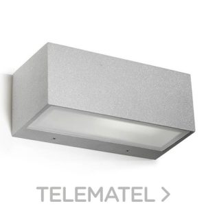 Aplique NEMESIS E27 60W gris
