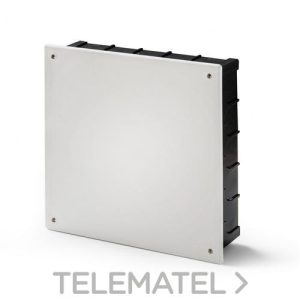 Caja empalme cuadrado 250x250 fijación tornillo
